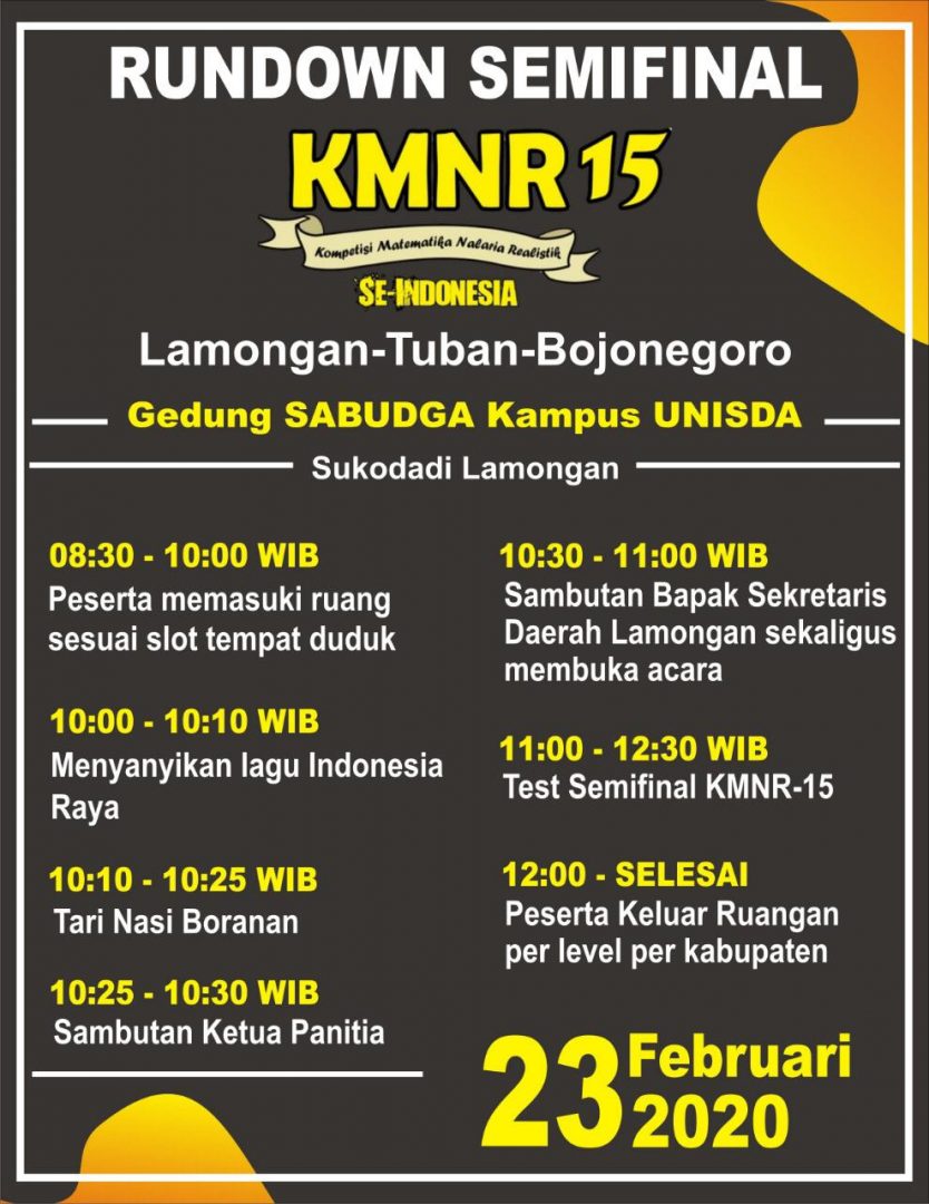 PERAIH NILAI TIGA TERBAIK KMNR KE15 KABUPATEN DI DOMINASI